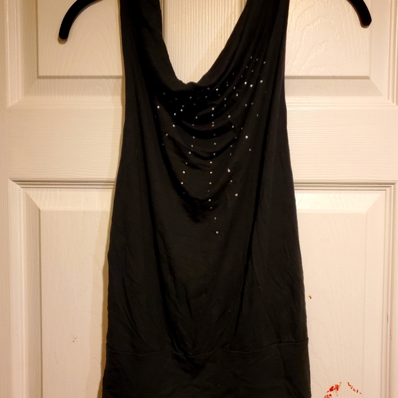 Cowl Neck Halter Top - Picture 1 of 4